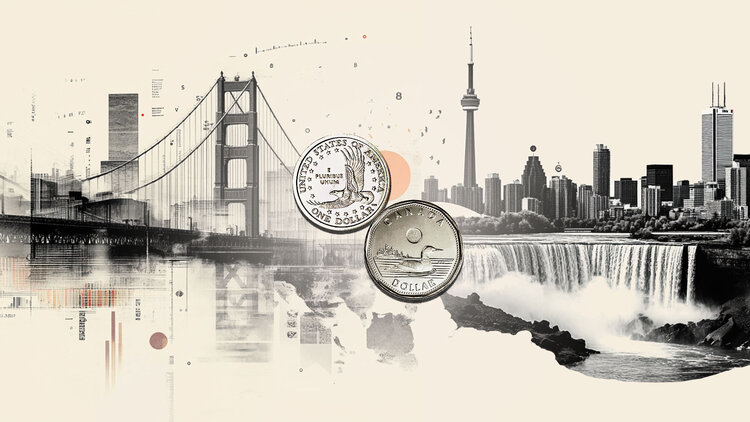 加拿大元在周二测试五个月来的高点